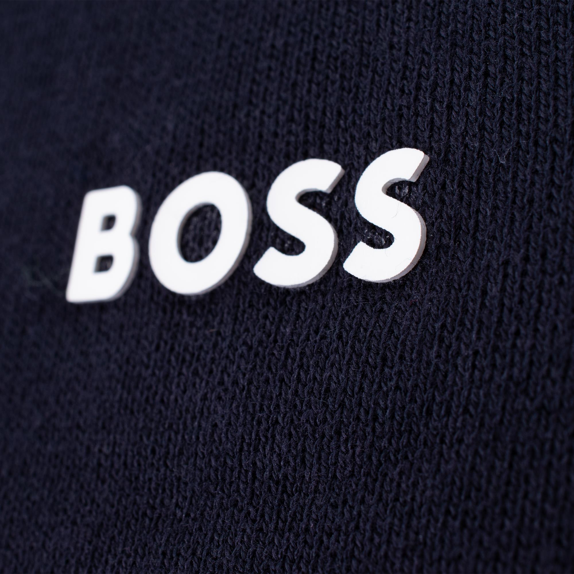 Boss Perform-X Knitted Mens Sweater Dark Blue